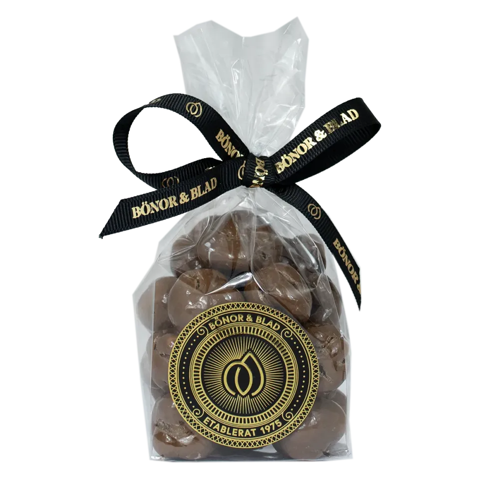 Bönor & Blad chokladpopcorn havssalt krispigt