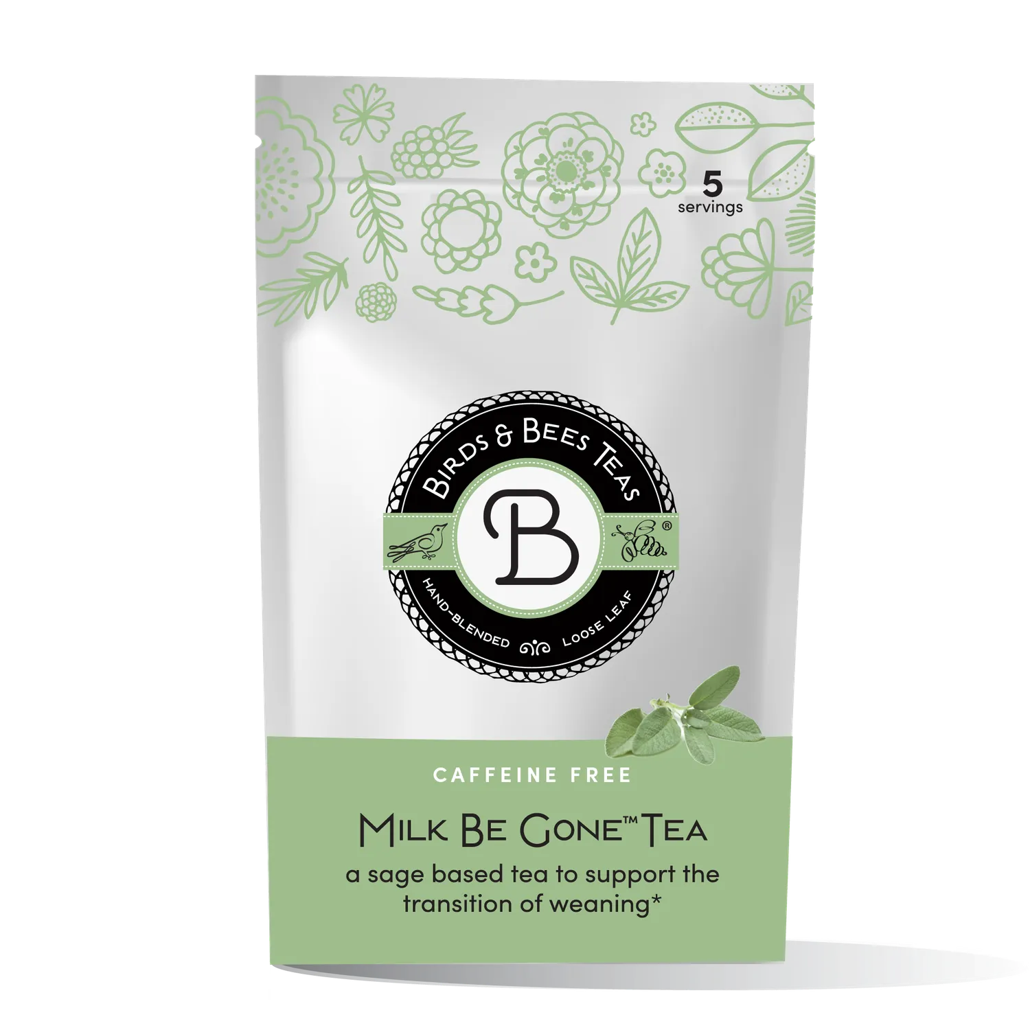 Birds & Bees Tea Milk Be Gone örtte plåtburk