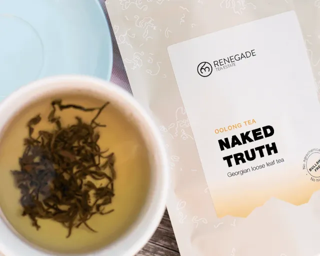 Renegade Tea Estate Naked Truth oolong te 150g blommig