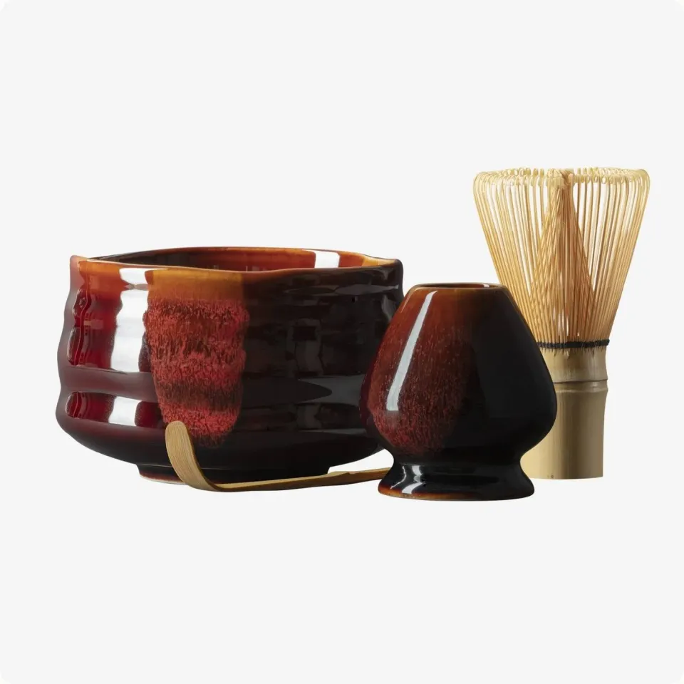Matcha Magic Beniiro matchaset 4 delar presentask