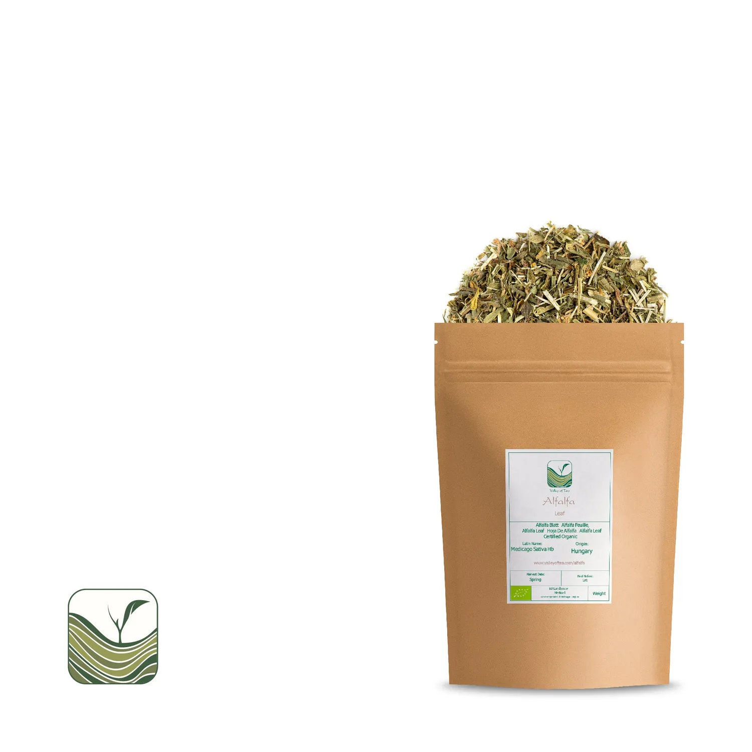 Valley of Tea Alfalfa Pulver 100 g ekologiskt
