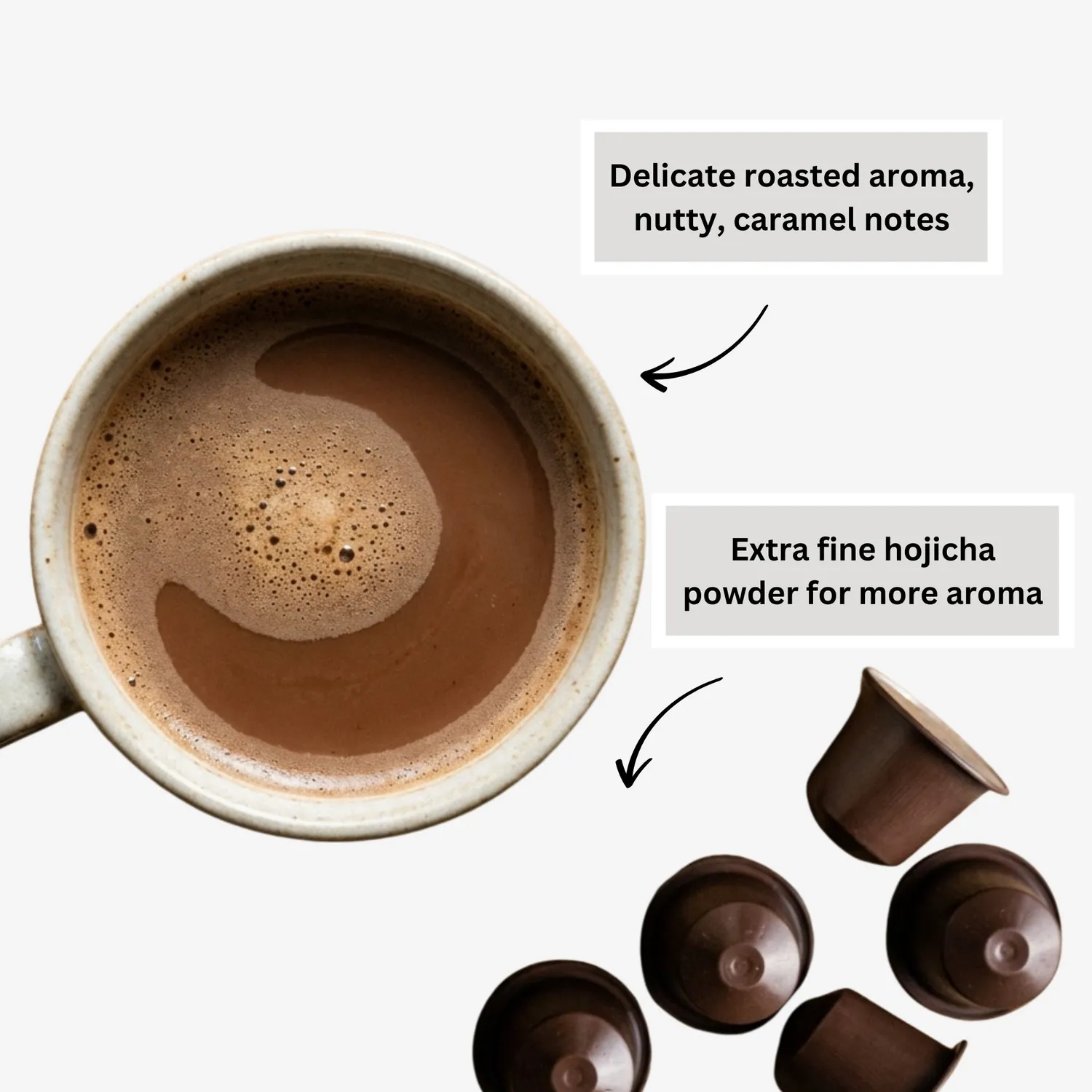 Matcha Magic Hojicha Caps kapslar 10x1,5g rostat