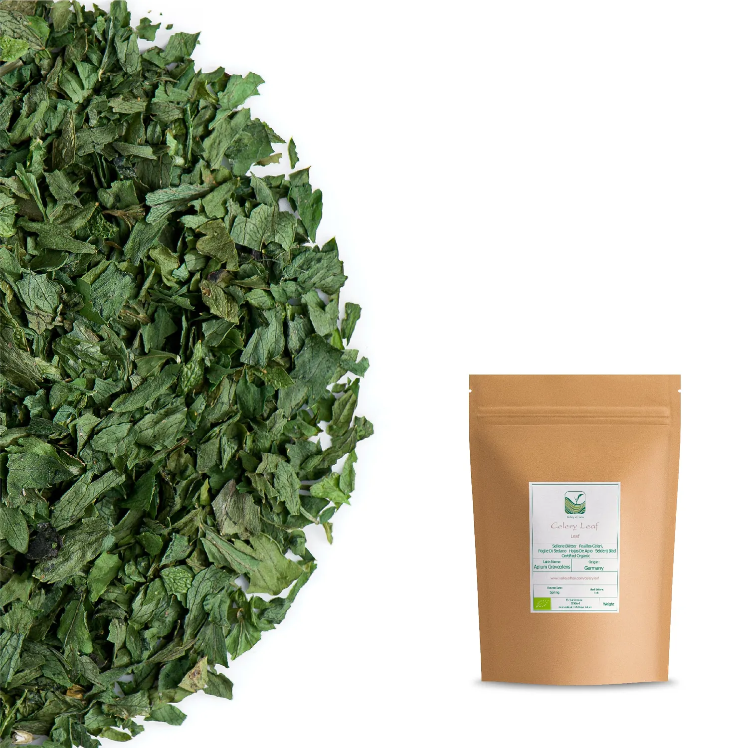Valley of Tea Selleriblad örtkrydda 100g lösvikt