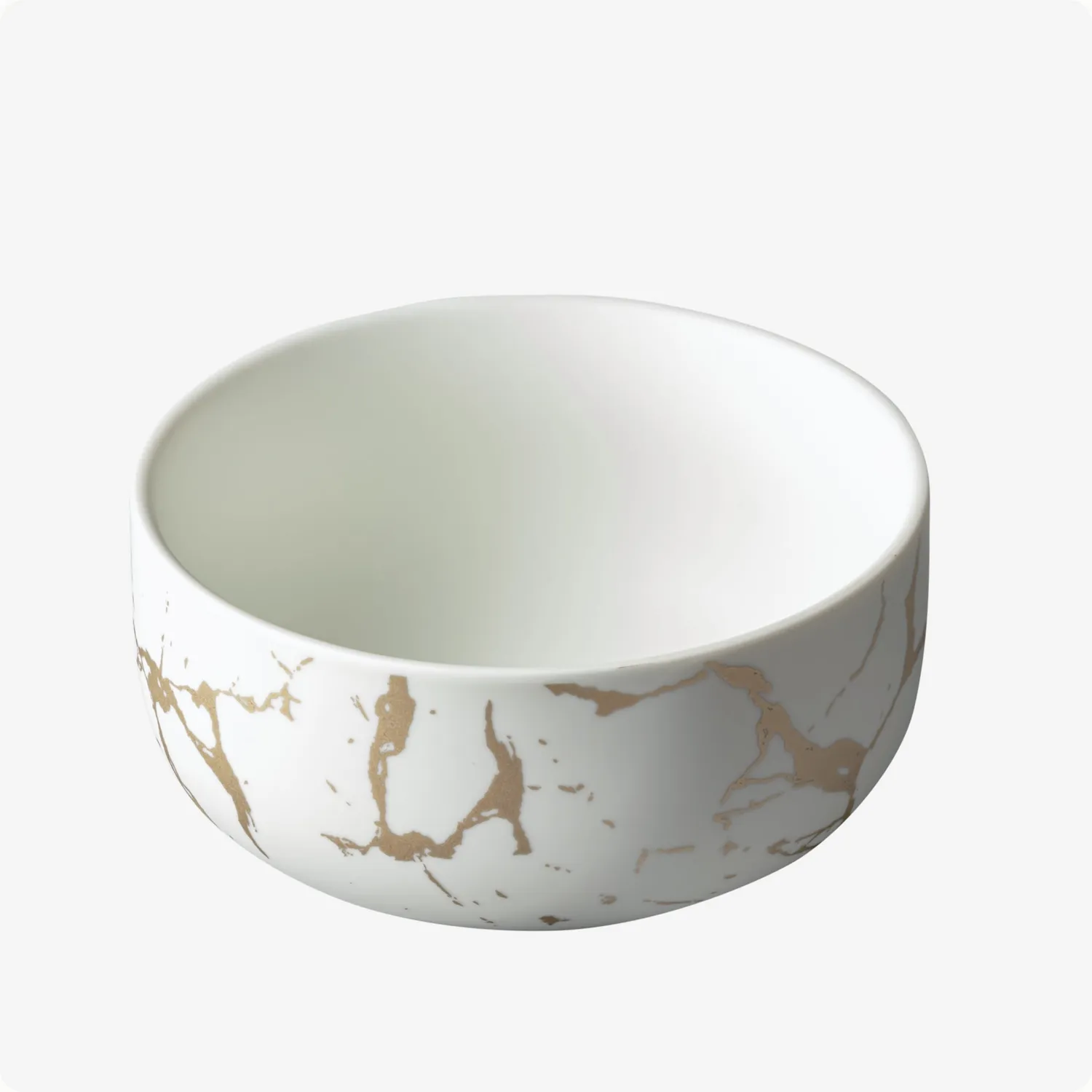 Matcha Magic Giniro matchaskål 320 ml vit guld