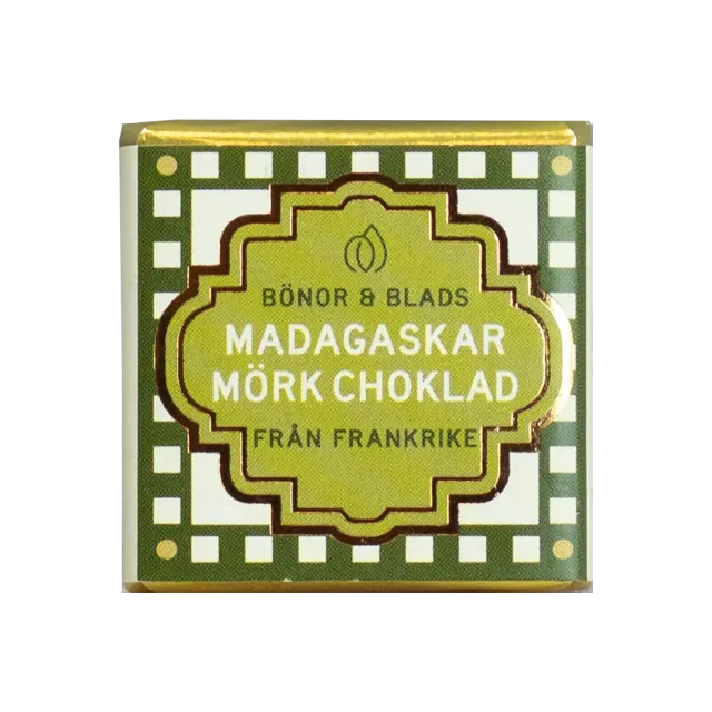 Bönor & Blad Madagaskar choklad mörk 74% 5g