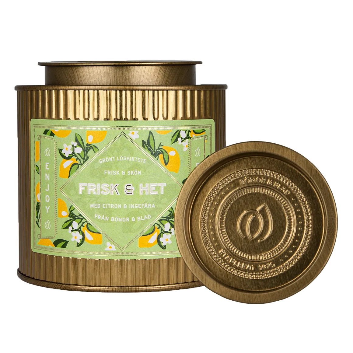 B&B Tea Collection Grön Frisk & Het te 110 g ingefära