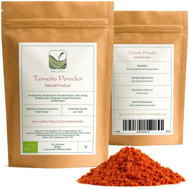 Valley of Tea Tomatpulver krydda Stor umami