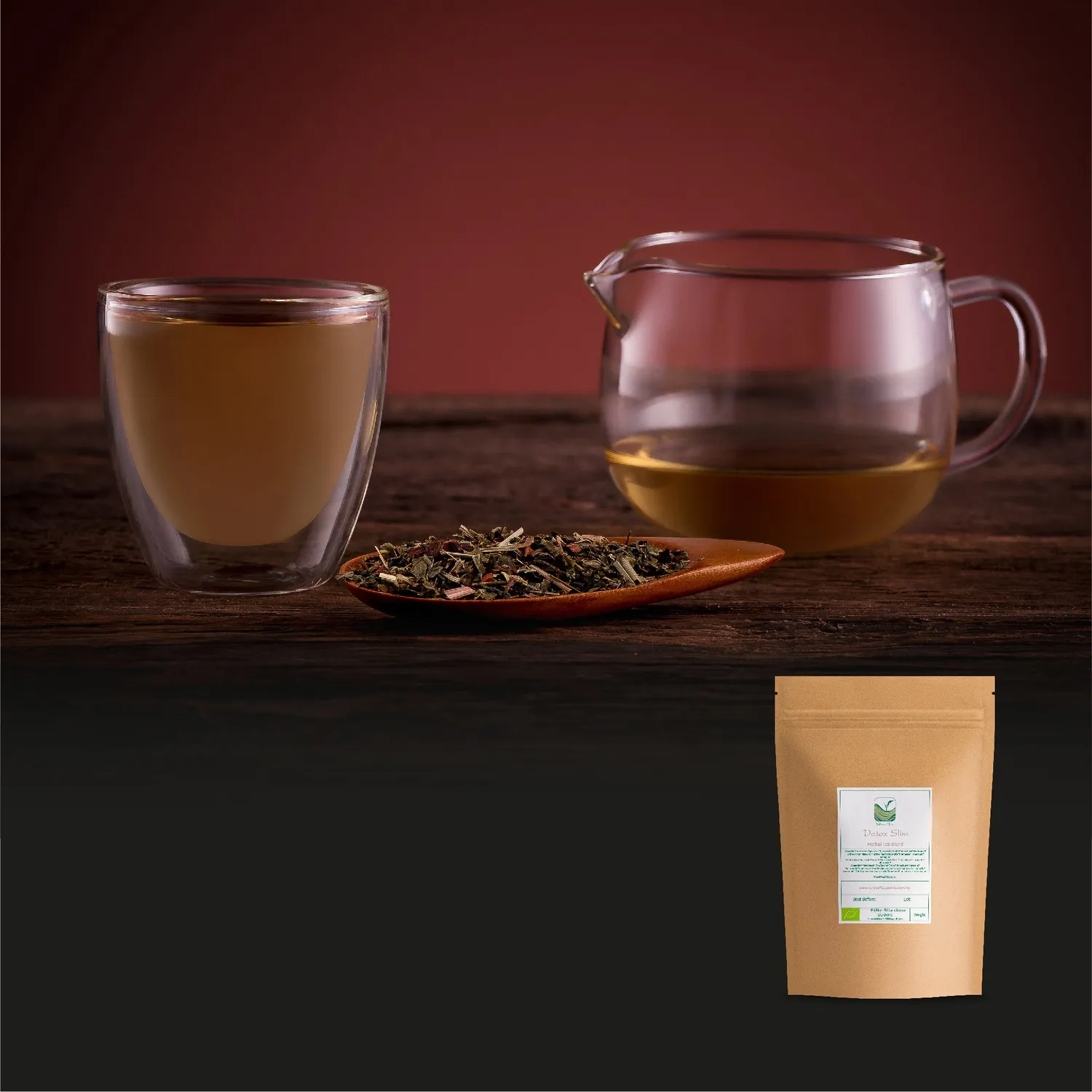 Valley of Tea Mate Sencha Mint te 100g grön blend