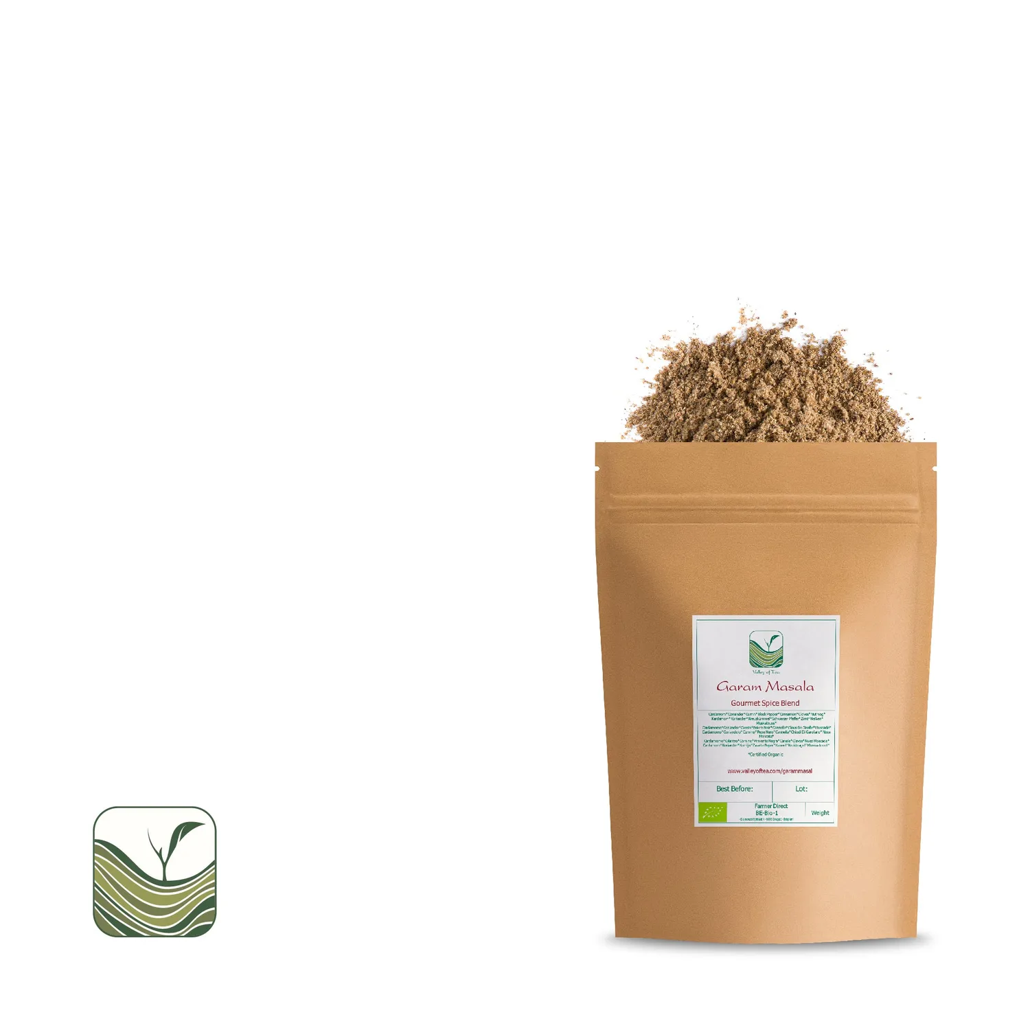 Valley of Tea garam masala krydda 100 g ekologisk