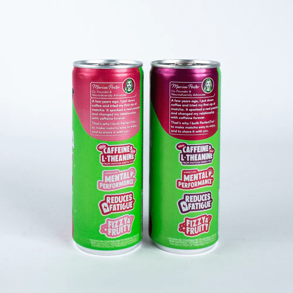 Perfect Ted berry matchadryck 24-pack jordgubb körsbär
