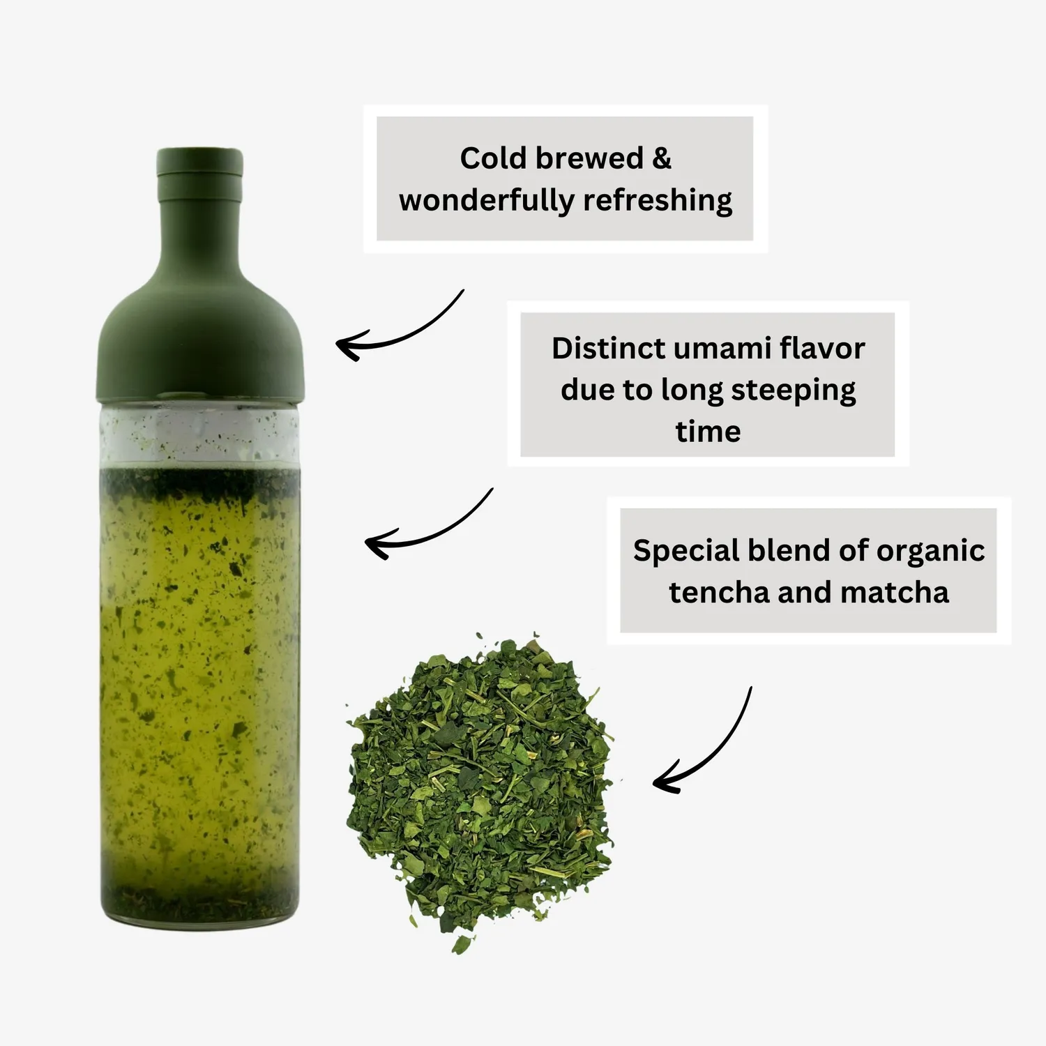 Matcha Magic cold brew grönt te 80 g tencha matcha