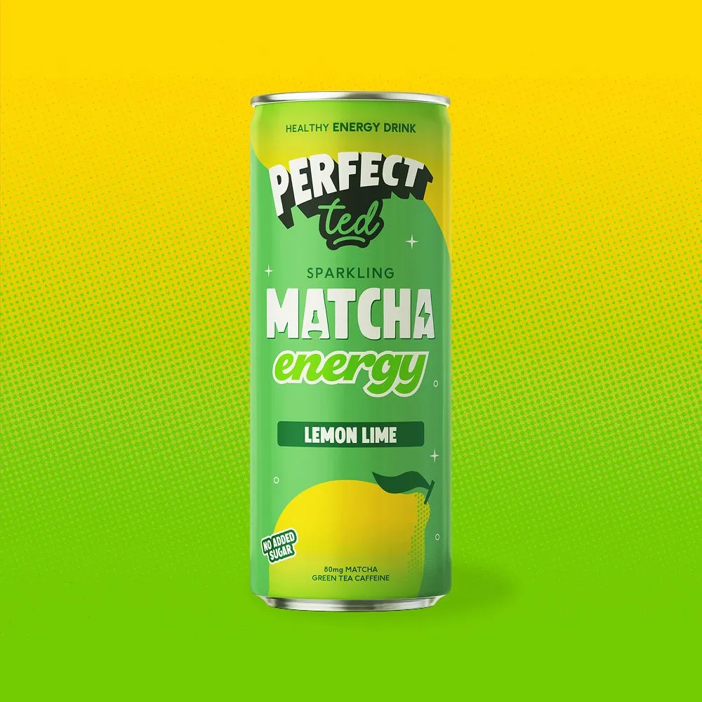 Perfect Ted Lemon Lime energidryck 12-pack