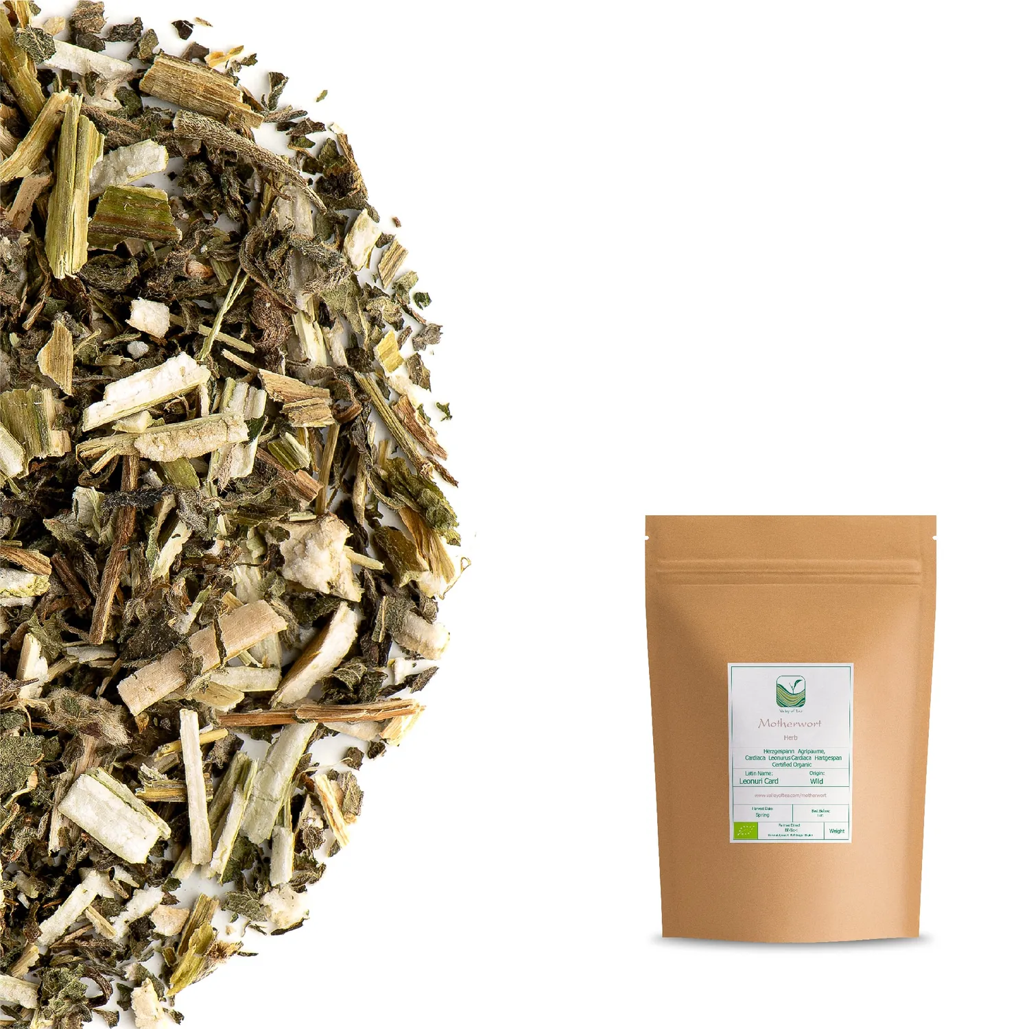 Valley of Tea Hjärtstilla örtte 100g koffeinfri