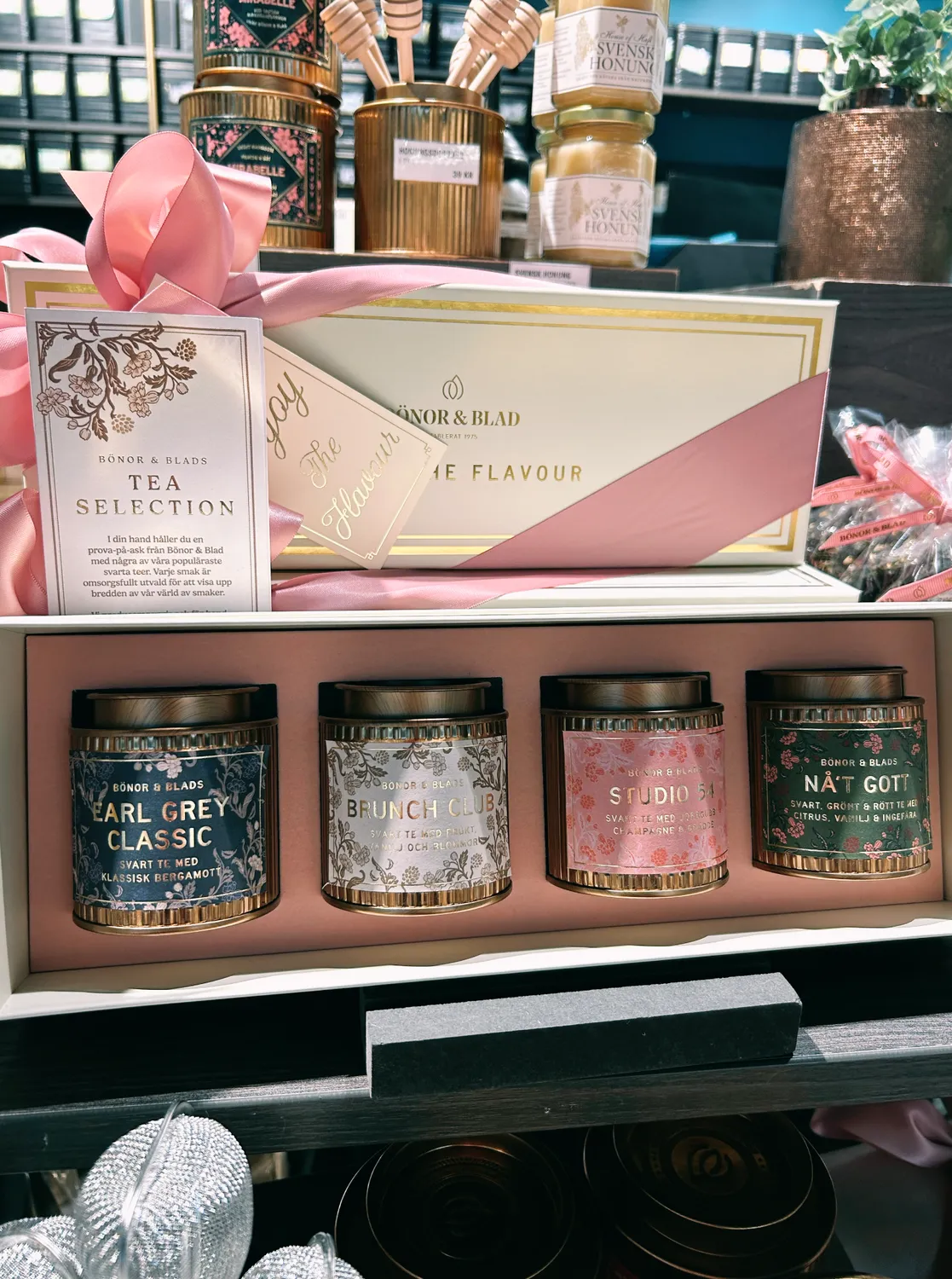 Bönor & Blad Tea Selection tepresent rosa 160 gr