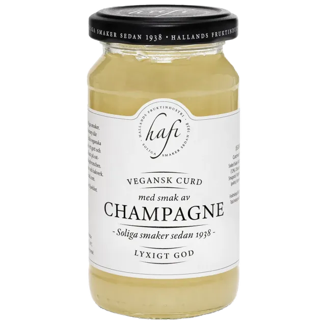 Hafi vegansk champagnecurd citron 235 g ekologisk