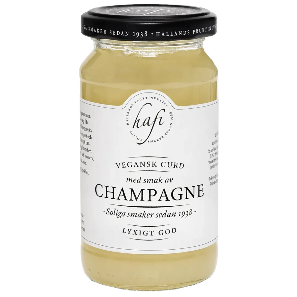 Hafi vegansk champagnecurd citron 235 g ekologisk