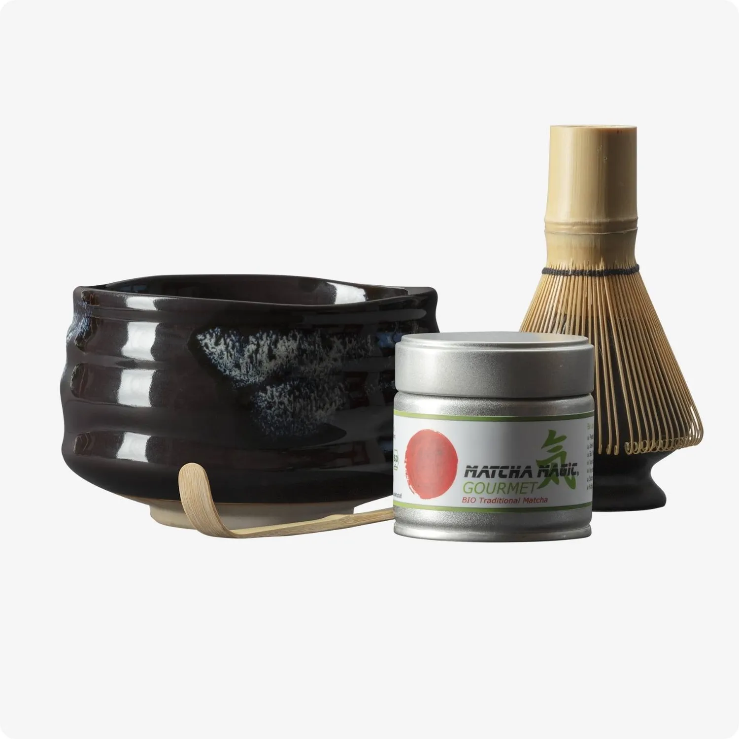Matcha Magic Kuro matchaset utan matcha skål visp
