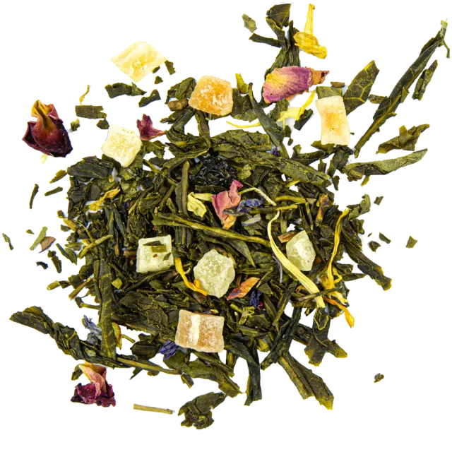 Bönor & Blad Fresh Passion grönt te 100 g mango