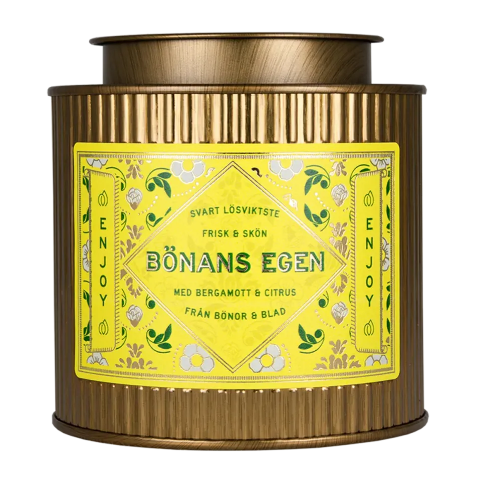 Bönor & Blad Bönans Egen citrus svart te 110 g
