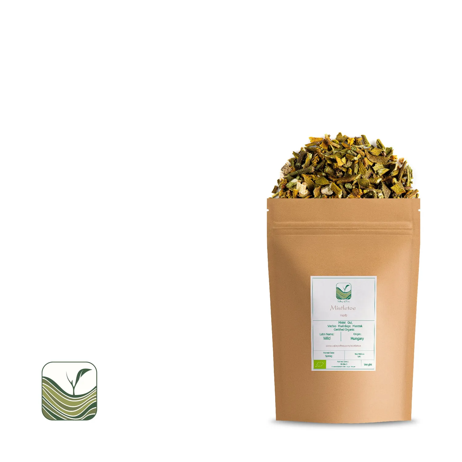 Valley of Tea Mistel örtte 200g lösvikt koffeinfri