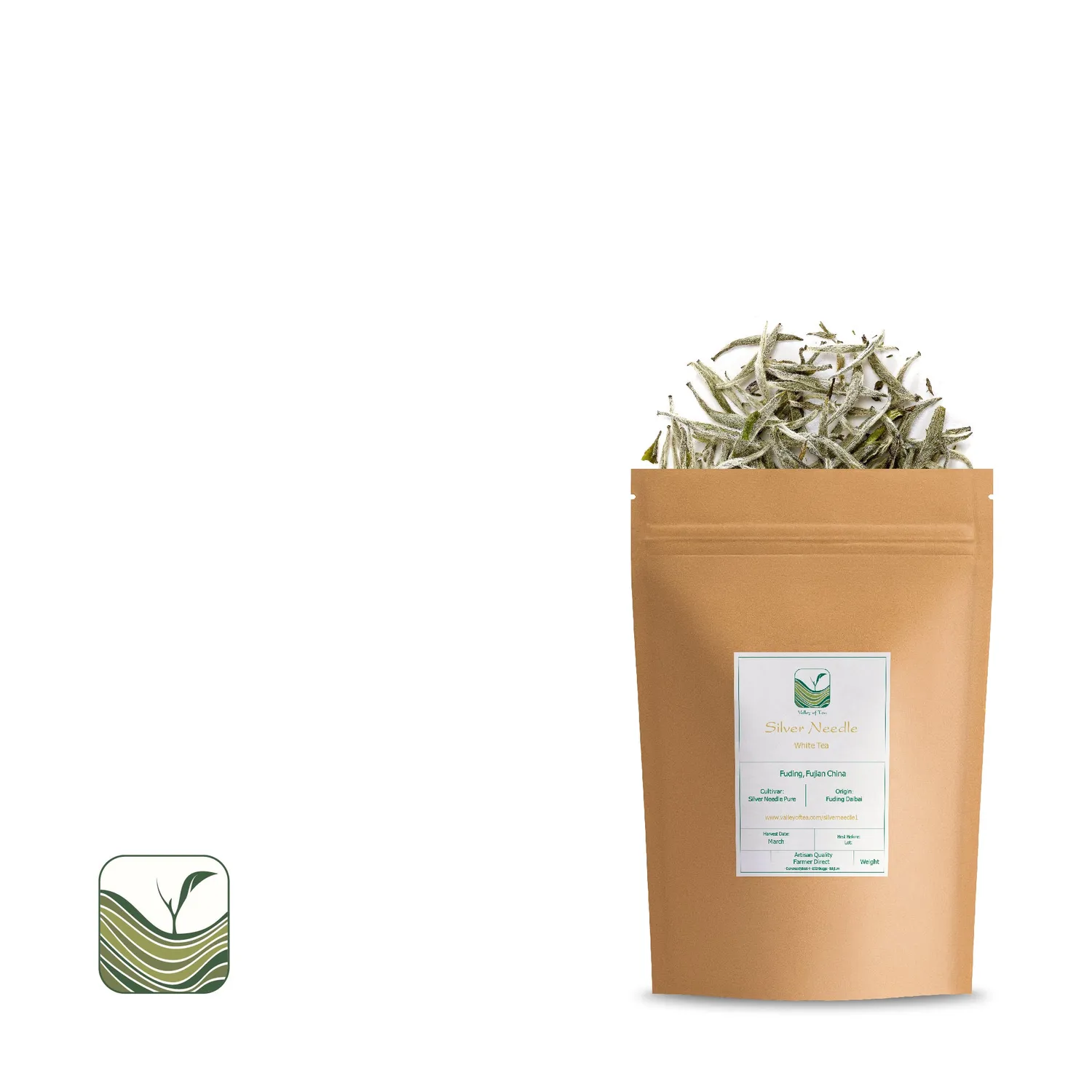 Valley of Tea Silvernål vitt te 40g mild