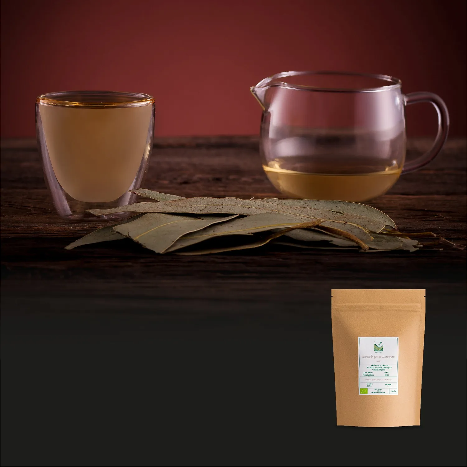Valley of Tea Eukalyptusblad örtte lösvikt 50g helblad
