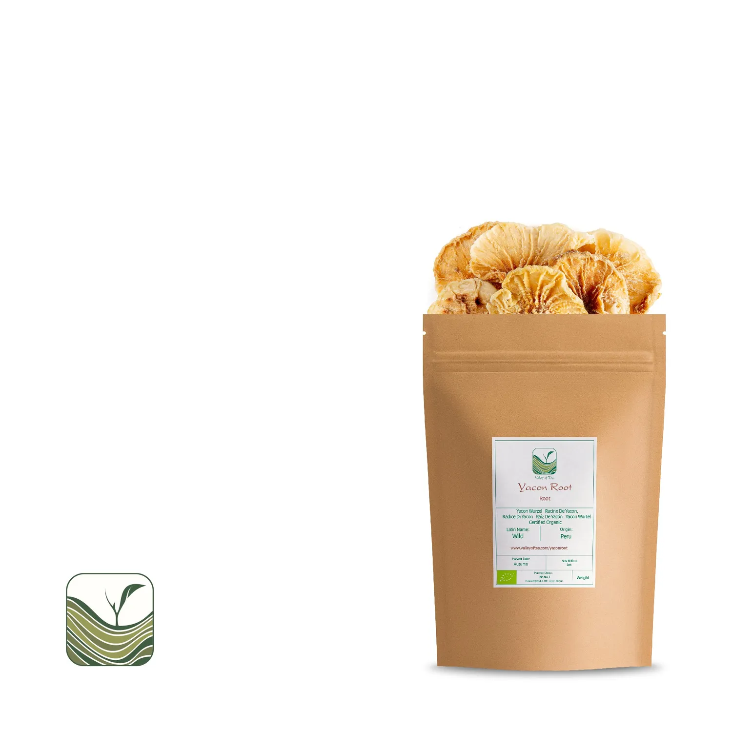 Valley of Tea Yacon Rot pulver 50g sötning