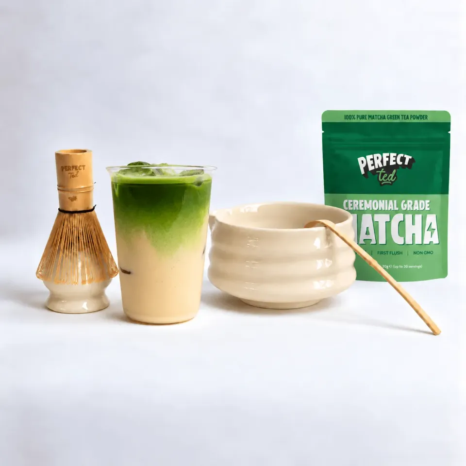 Perfect Ted Butter Yellow Matcha Set matchaset gul