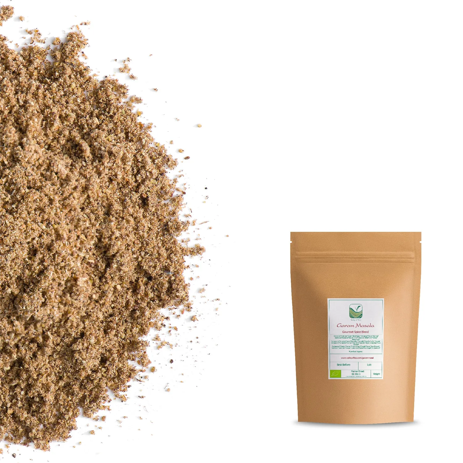 Valley of Tea garam masala krydda 100 g ekologisk