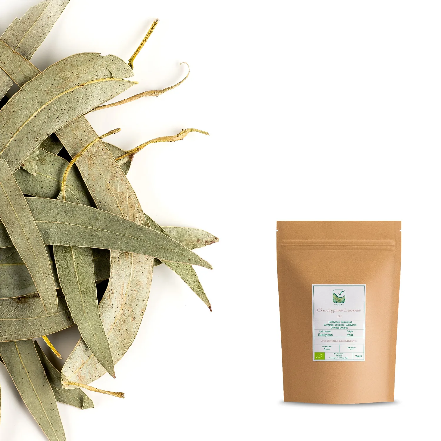 Valley of Tea Eukalyptusblad örtte lösvikt 50g helblad