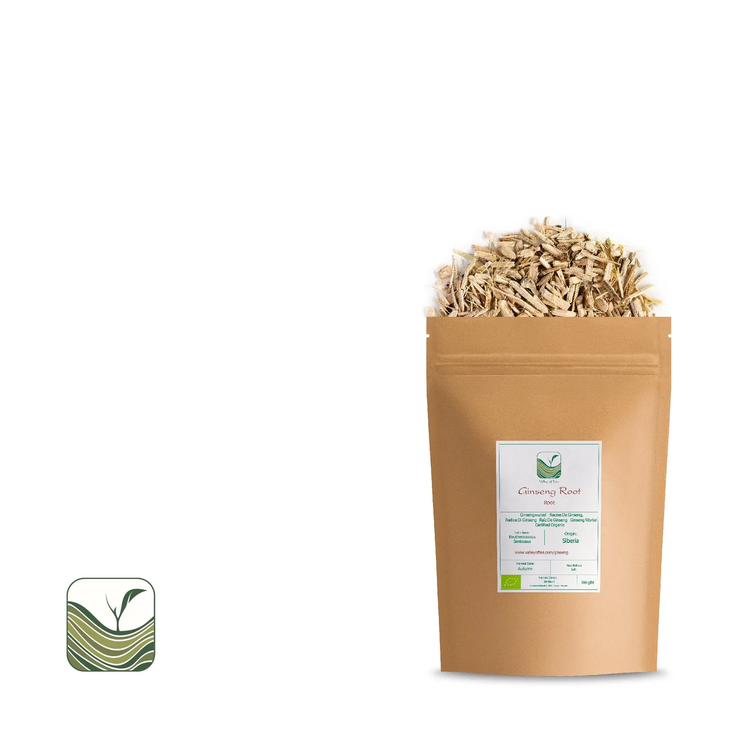 Valley of Tea Ginsengrot örtte 100g sötlakrits