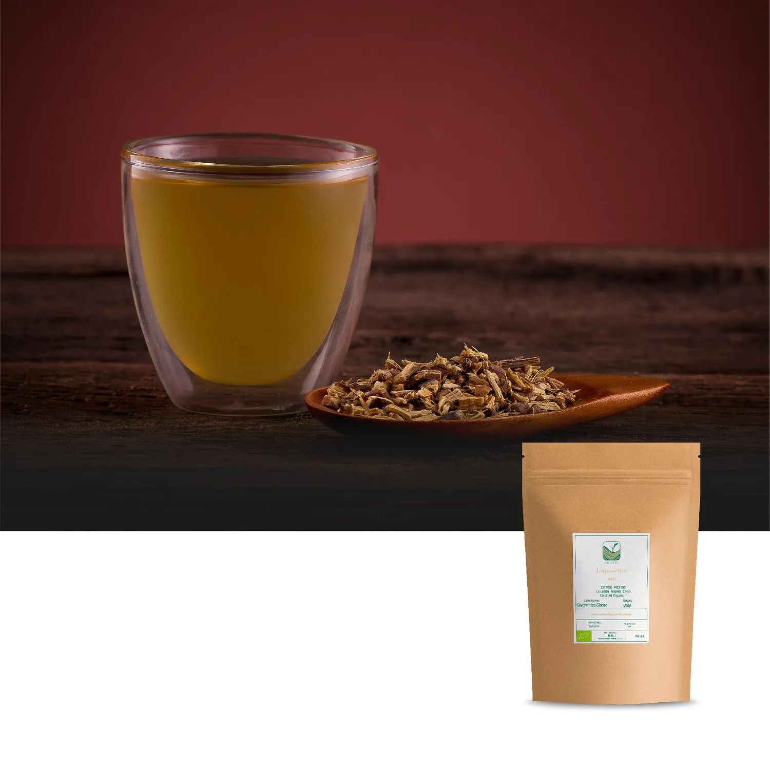 Valley of Tea Lakrits Örtte 100 g sött