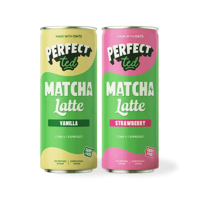 Perfect Ted Matcha Latte bundle 24x250ml bär