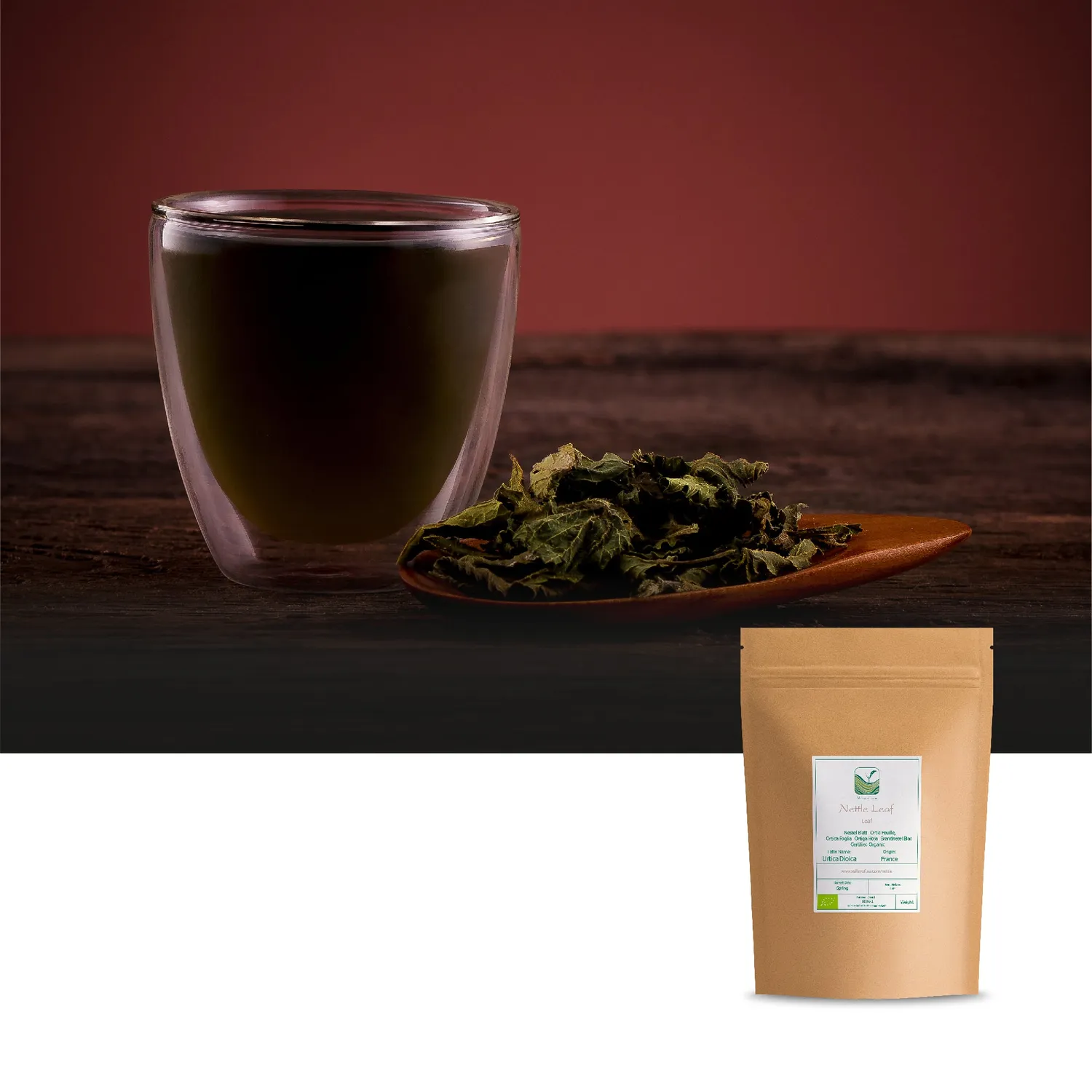 Valley of Tea Nässelblad örtte 100g koffeinfritt