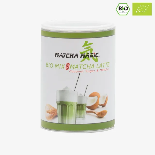 Matcha Magic Latte matchalattepulver 200g kokosblomsocker