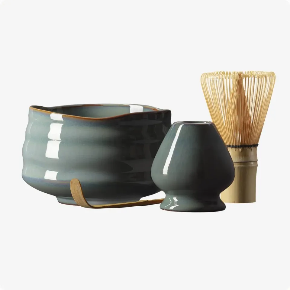 Matcha Magic Tiruburu matchaset 4 delar