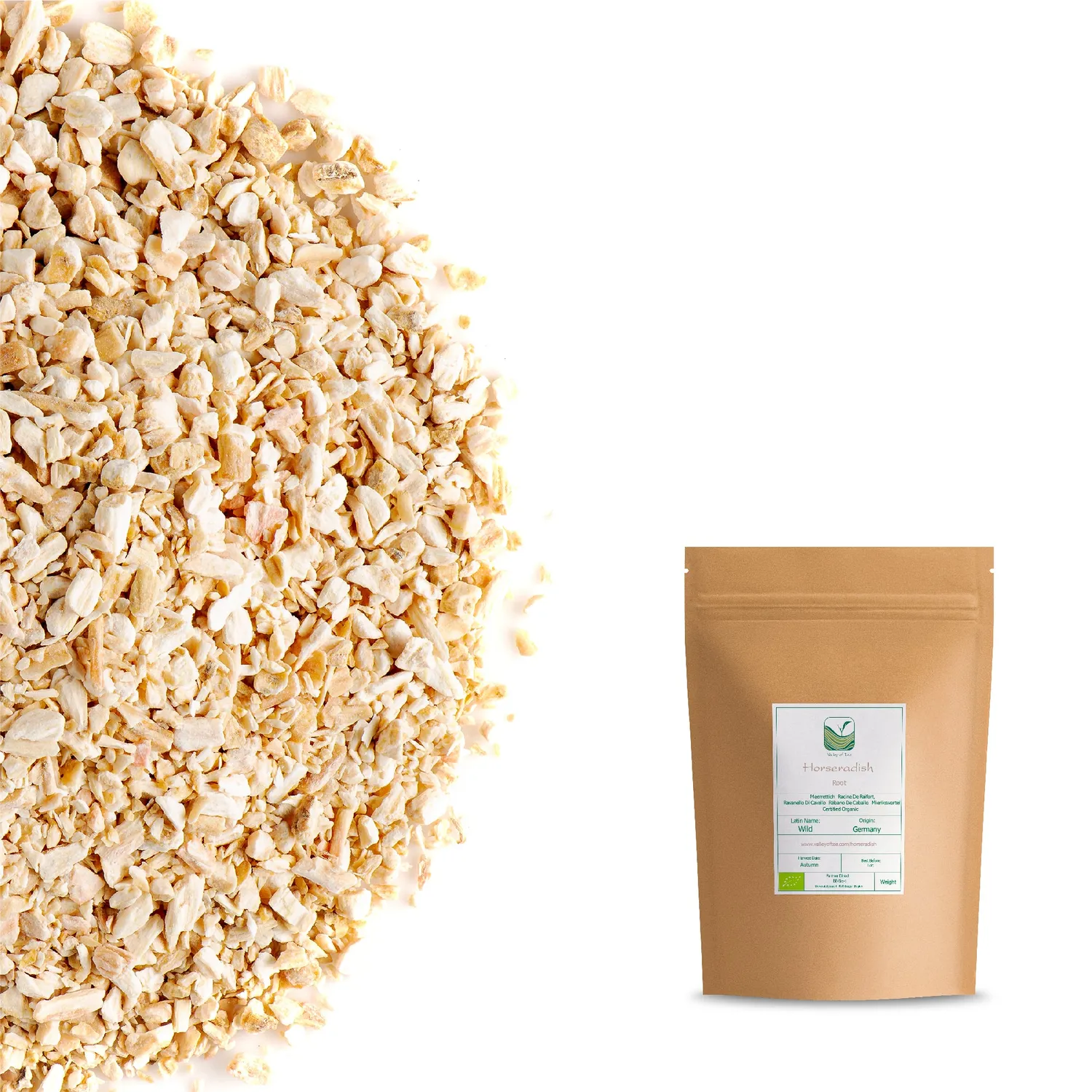 Valley of Tea Pepparrot krydda 100g ekologisk stark