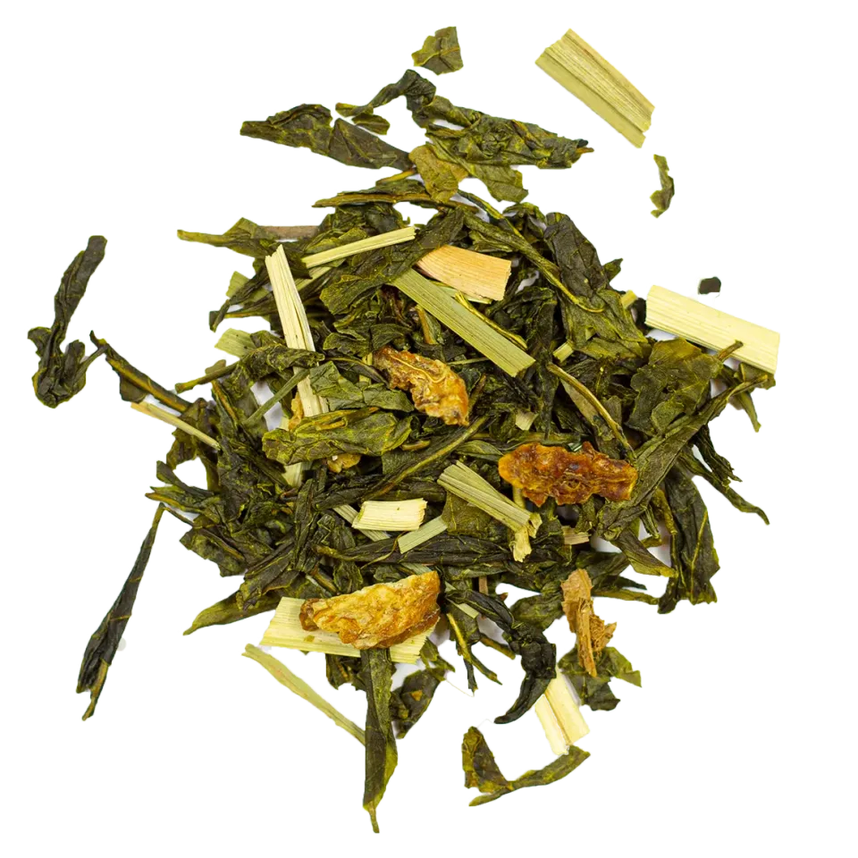 Bönor & Blad Mango Citron grönt te 100 g ekologiskt