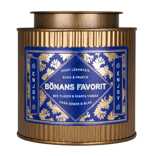 Bönor & Blad Tea Collection Bönans Favorit svart te 110 g