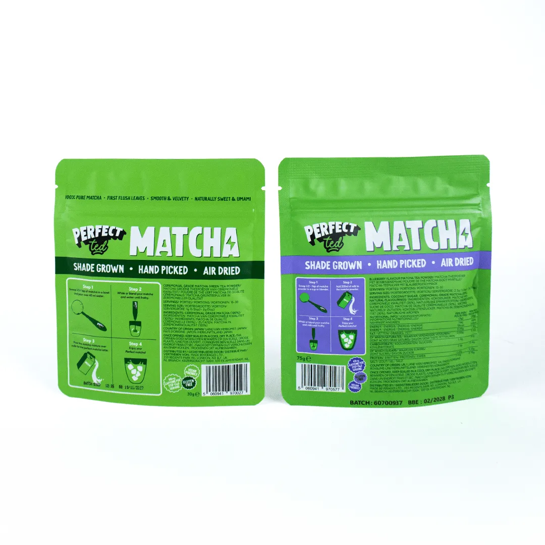 Perfect Ted Blueberry Ceremony Kit matchakit blåbär chasen