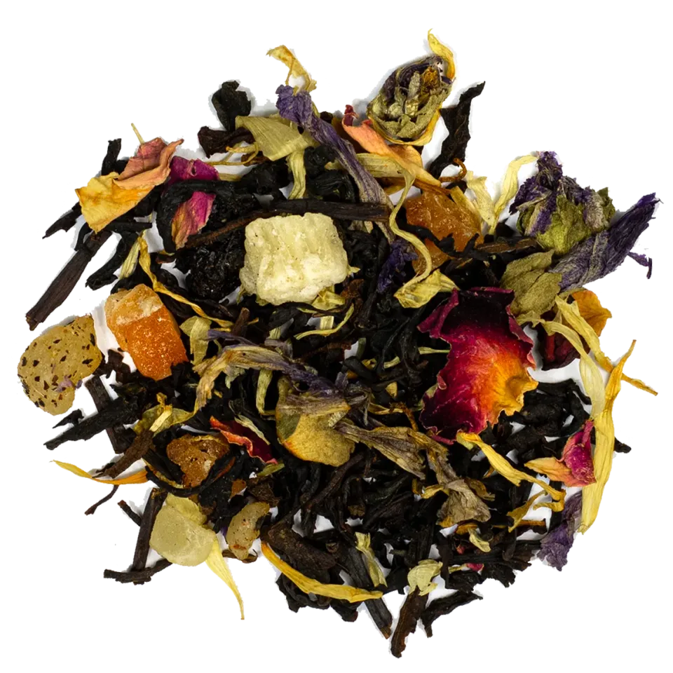 Bönor & Blad Passion Paradise svart te 100 g mango
