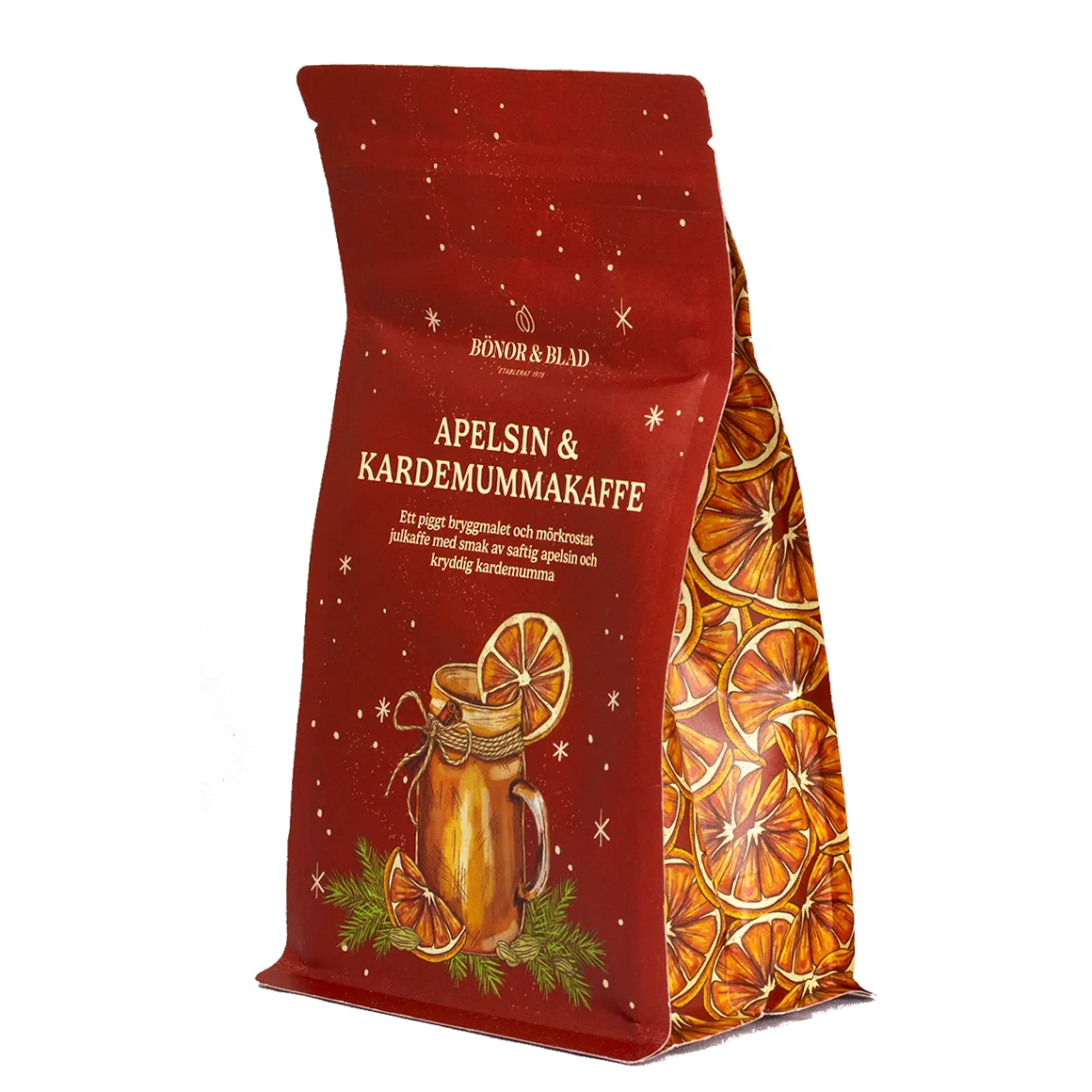 Bönor & Blad Apelsin Kardemumma kaffe 250 g jul
