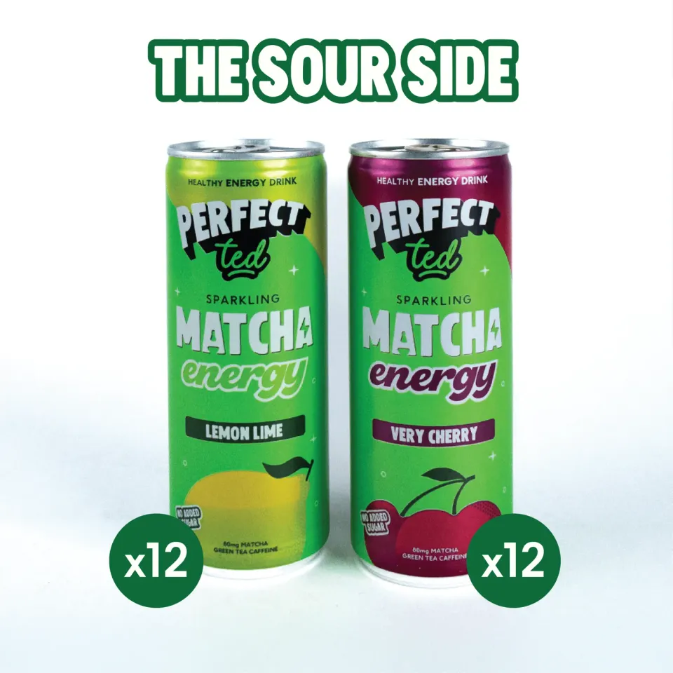Perfect Ted The Sour Side energidryck 24-pack sur mix