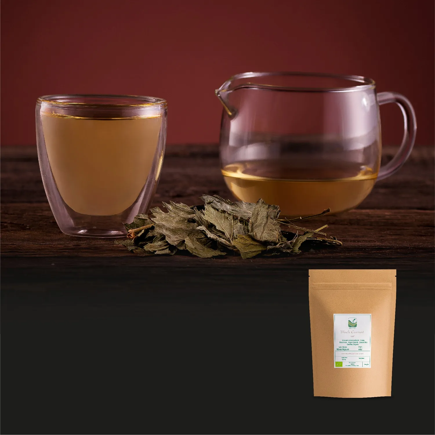 Valley of Tea Svartvinbär örtte 50g koffeinfritt