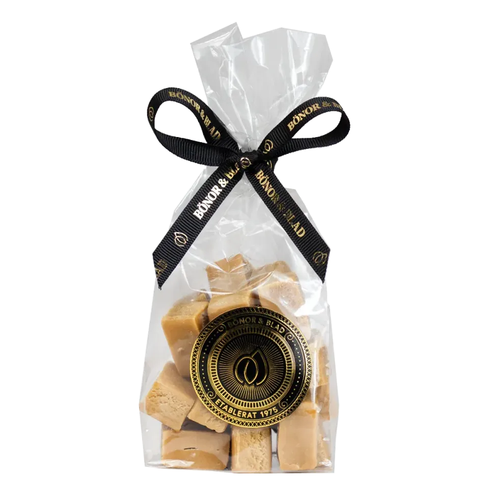 Bönor & Blad Fudge vanilj mjuk konfektyr