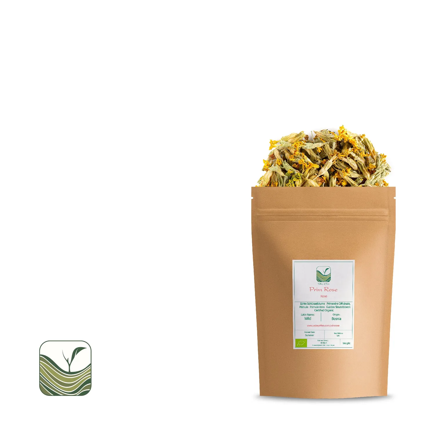 Valley of Tea Prim Rose örtte 50g gullviva