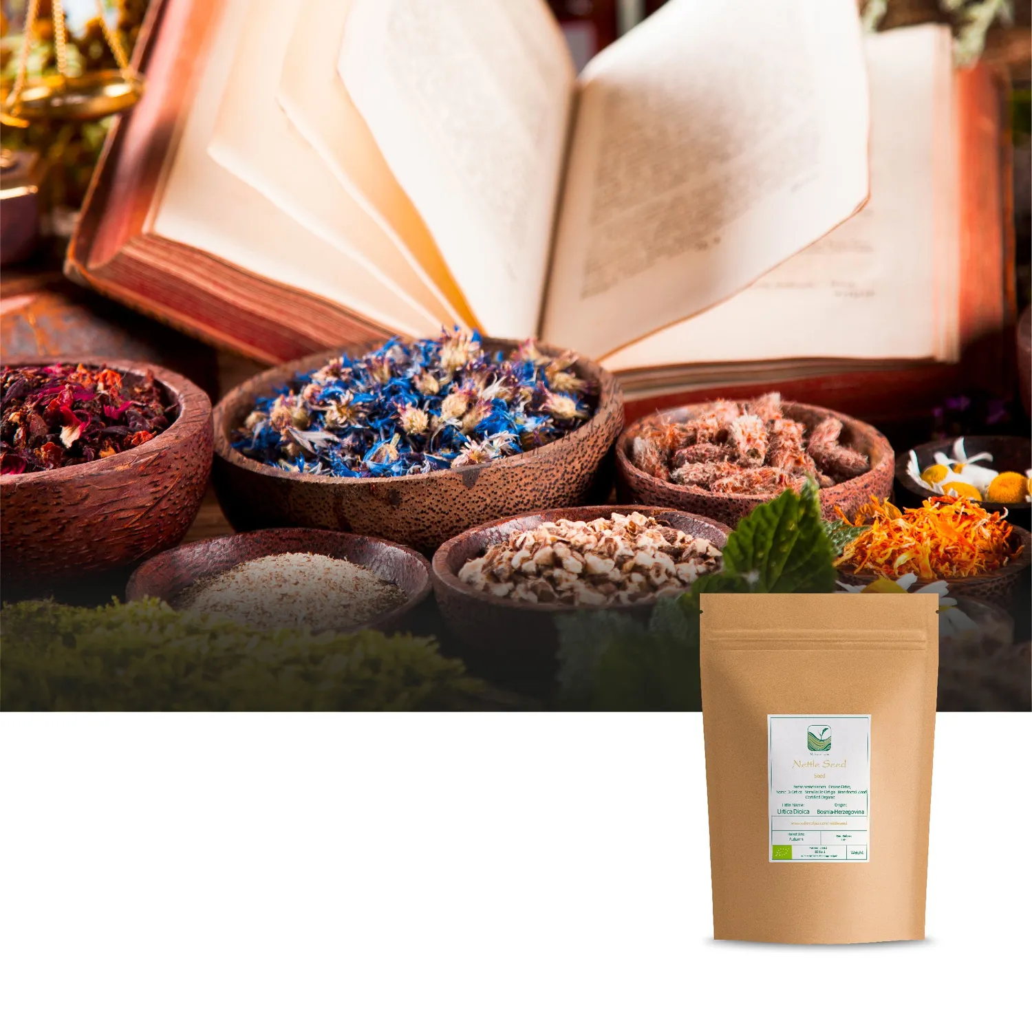 Valley of Tea Nässelfrön lösvikt 200g ekologiska