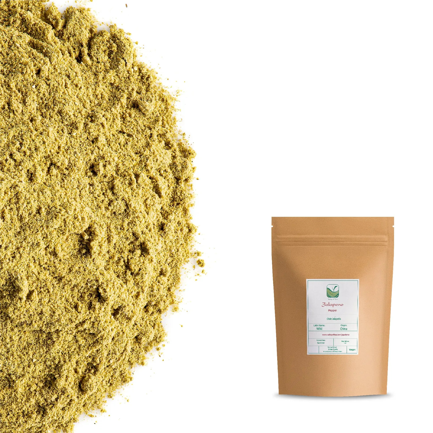 Valley of Tea Jalapeno torkad chili 100g ekologisk