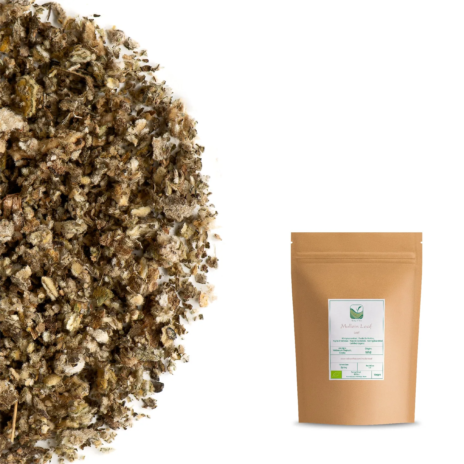 Valley of Tea Kungsljusblad örtte 100 g lös mild