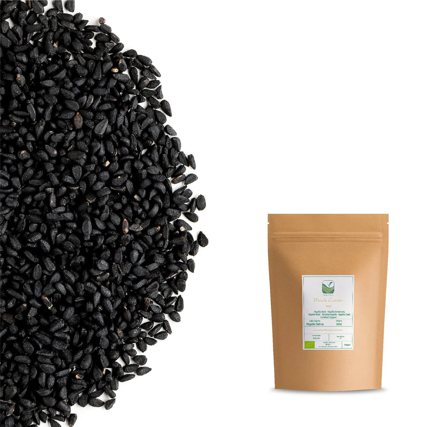 Valley of Tea Svartkummin 200 g ekologisk